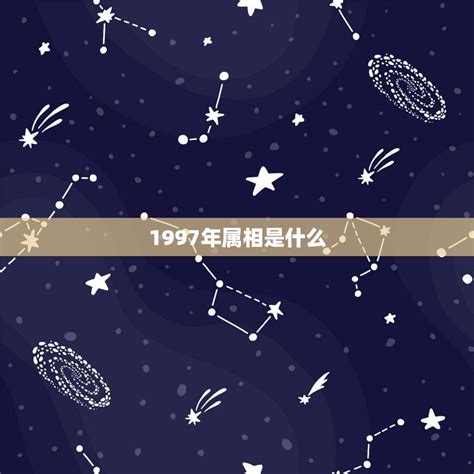 1997是什么年|1997年是什么年